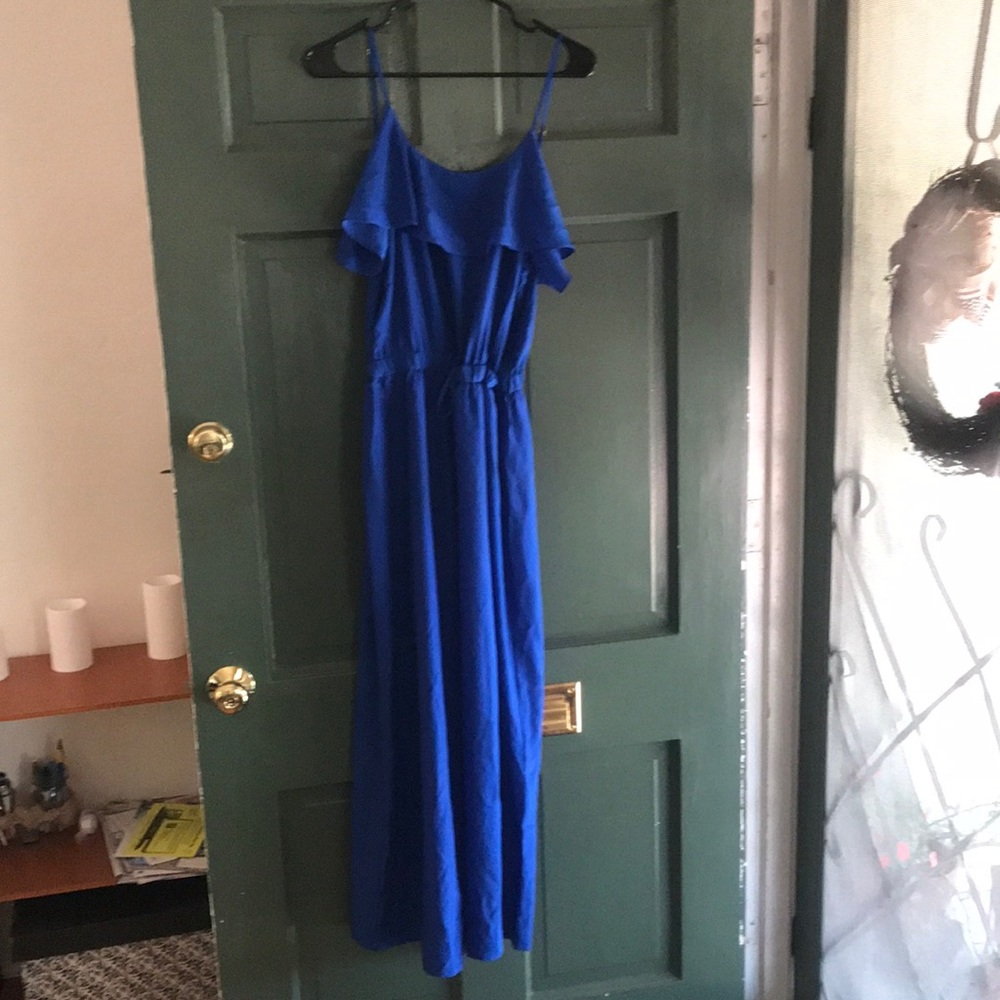 Royal blue jumpsuit